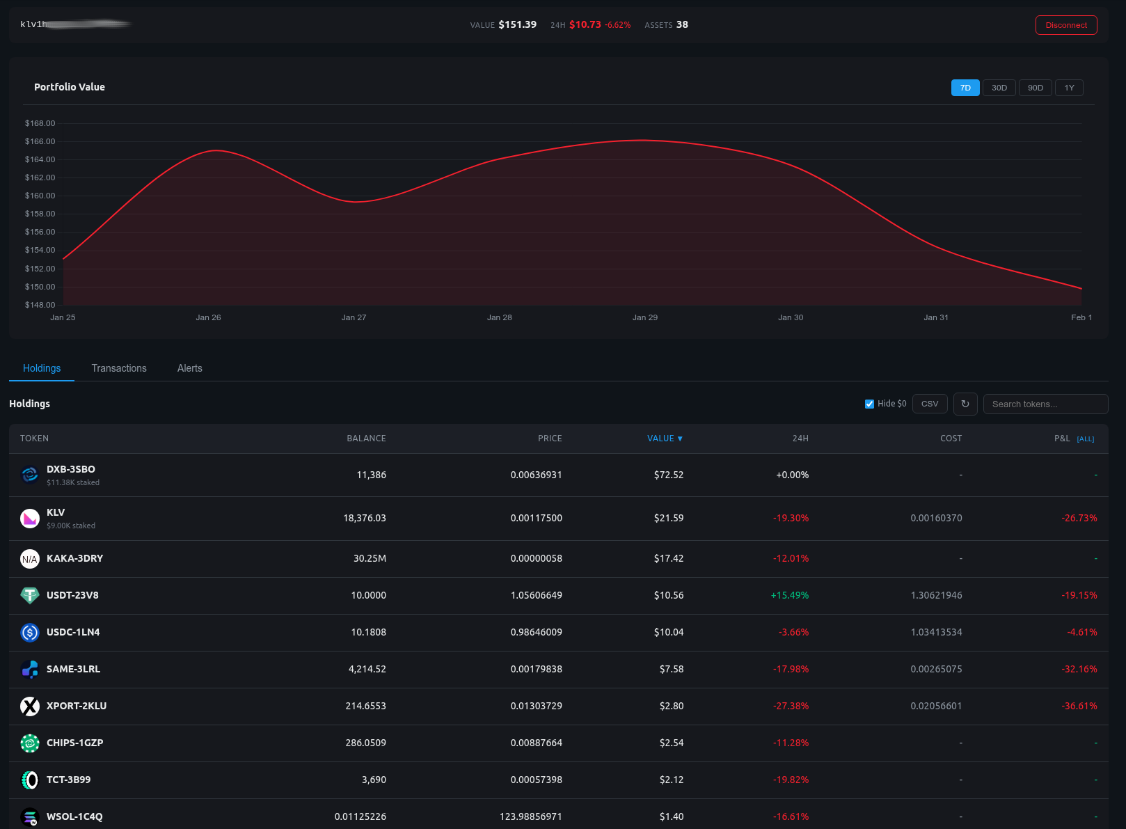 Portfolio Tracker